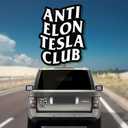 Anti Elon Tesla Club Magnet Decals (4in), Funny Bumper Reusable Decal for Tesla Owners, Regret Accessories for Cars, Durable and Waterproof Magnet Design, Magnetic Anti Elon Musk Tesla Bumper Stickers