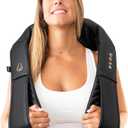 InvoSpa Shiatsu Massager with Heat  Deep Tissue Kneading Pillow for Neck, Shoulders, and Back  Electric Full Body Massage