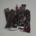 Dorsanee Ombre Burgundy Passion Twist Hair 14 Inch 7 Packs Water Wave Crochet Hair Long Bohemian Curly Braiding Hair for Butterfly Locs, Faux Locs, Boho Style Spring Twist Crochet Braids (TBug#)