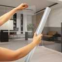 15 Pack Static Dry Erase Sheets, Transparent Dry Erase Wallpaper Whiteboard Sticker Wall 31.5 x 24 Inch