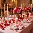 Tioncy 60 Pcs 12oz Galentine's Day Coffee Paper Cups with Lids Hot Cocoa Cups Galentine's Day Paper Beverage Tumbler Hot Chocolate Cocoa Container for Women Valentines Friends Female Sister (Pink)