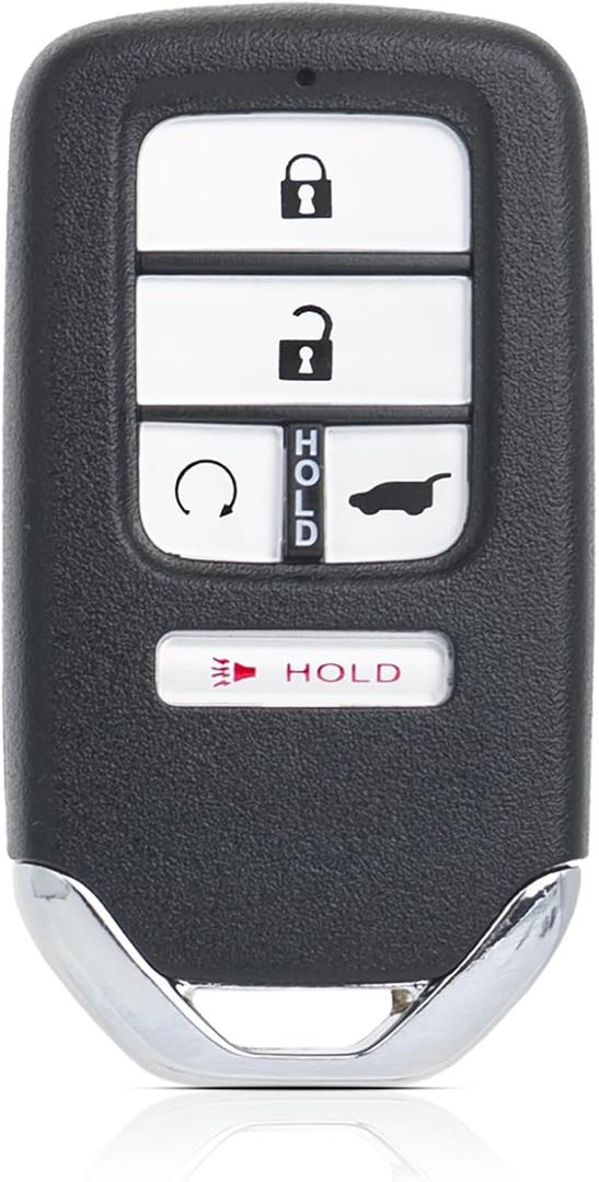 MechanMagic Key Fob Remote Replacement Fits for Honda Civic 2018-2021/CR-V 2017-2022/Pilot 2016-2021 KR5V2X(V44) Smart Proximity Keyless Entry Remote Control 47 Chip 72147-TG7-A11 72147-TLA-A01/A02