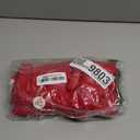 Red Blouse With White Lines , Size L