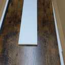 Huuger Computer Desk, 55 Inch Home Office Desk, Gaming Writing Work from Home Study Desk, Large Legroom, Sturdy Metal Frame, Modern Simple, Rustic Brown