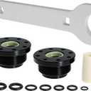 Seal Kit Replace HS5157 HC5340 HC5341 HC5342 HC5343 HC5344 HC5345 HC5346 HC5347 HC5348 HC5358 HC5365 For SeaStar Front Mount Hydraulic Steering Cylinders with Wrench