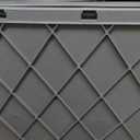 Citylife 64L Collapsible Storage Bins with Lids Plastic Storage Containers for Organizing Stackable Storage Box Large Heavy Duty Utility Crates, 2 Packs (64L/67.6QT)