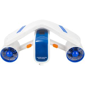 Electric Underwater Scooter,with Action Camera Mount,30 Minutes 26lbf Speed Controllable Sea Water Scooter for Pool Diving Snorkeling, Underwater Thruster Showing Water Temperature and Depth
