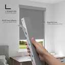 ZSTARR PVC Light Blockers Blackout Light Blocking Strips for Shades and Blinds Window Edge Side Tracks for Blackout Shades Window Inserts for Bedroom Nursery (Grey, 58",2Pcs)