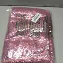 6 Packs 12 x 72 inches Light Pink Sequin Table Runner, Glitter Runner for Birthday Party Supplies Decorations Wedding Bachelorette Holiday Celebration Bridal Shower Baby Shower