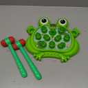 HopeRock Toys for 2 3 4 5 Year Old Boy,Toddler Toys Age 2-4, Whack A Frog Game,with 5 Modes,45 Levels,9 Music Spray and Light-up, Baby Toy Gifts for Early Learning, Birthday Gift for Toddler Boy Toys