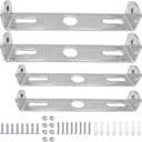 4 Packs Ceiling Light Mounting Bracket 3.54"-3.94" Light Fixture Mounting Bracket with Screws for Chandelier