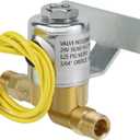 4040 Humidifier Solenoid Replacement Water Valve A2012-S118 for Aprilaire Whole House Model 400, 550, 558, 600M, 600, 700, 700M, 768, 760A Replaces B2035-S2 B2035-S5 B2035-S54-24V 2.3W 60 HZ, Yellow
