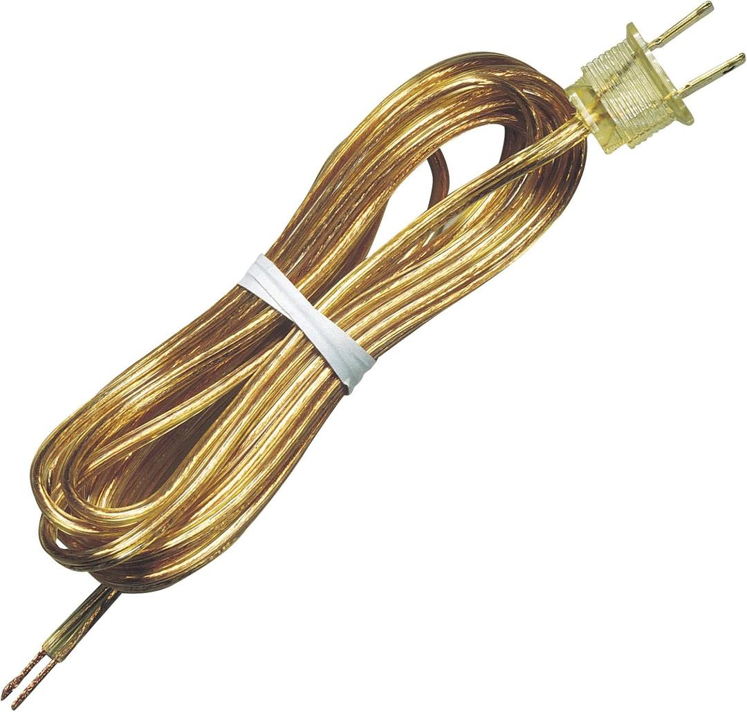 Westinghouse Lighting FBA_7010300 70103 15-Feet Gold Cord Set
