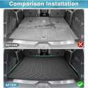 Mixsuper Cargo Liner for 2021-2025 2026 Chevrolet Tahoe/GMC Yukon, Behind The 2nd Row Seats, All Weather Cargo Mat Rear Trunk Liner Black