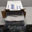 Westinghouse Electric Blanket Queen Size, Soft Luxury Faux Fur & Sherpa Heated Blanket with 10 Heating Levels & 1-12 Hours Auto Off, Fast Heating Blanket, Machine Washable, 84x 90 Inch Light Grey