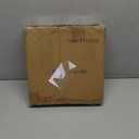 Rain Chain Anchoring Basin, Metal Bowl for Rain Chain Downspout Gutters, Black Rain Chain Basin of Chain Display for Outdoor Garden, Lawn and Patio Water Feature, 10.23 inch Diameter, 2 Inches High