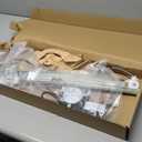 BDFHYK 751-344 Power Window Regulator with Motor Front Left Compatible with Subaru Legacy 2010-2014, Compatible with Subaru Outback 2010-2014