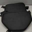 BALAPET Universal Recumbent Bike Seat Cushion Set, Extra Thick 3in Anti-Slip Seat Pad and Thickness 1.5in Lumbar Support Cushion for Recumbent Exercise Bikes, with Washable Cover and Straps