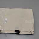 NPBAG 15 Pack 15'' X 16'' Natural Cotton Tote Bags, Lightweight Blank Bulk Cloth bags with 1pc of PTFE Teflon Sheet (Medium, Black Handle)