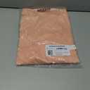 Amazon Essentials Women's Short Sleeve Belted Midi T-Shirt Dress (Large, Coral Pink)