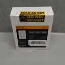 BESTTEN 2 Pack Dimmer Light Switch, Universal Lighting Control, Single Pole or 3 Way, Compatible with LED Dimmable Lamp, CFL, Incandescent, Halogen Bulb, Decorator Wallplate Included, UL Listed, White (Standard)