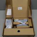 Veise VE012W-H WiFi Smart Front Door Lock Set, Built-in WiFi, App Remote & Voice Control, Fingerprint Keyless Entry Smart deadbolt with Handle, Backlit Keypad, Auto Lock, IP55 Waterproof, Matte Black