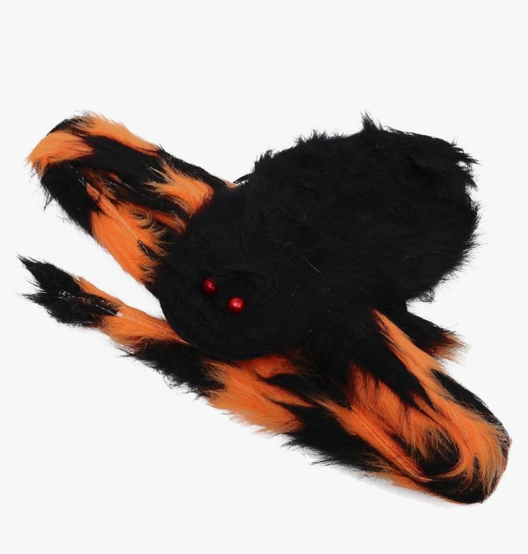 Spider Backpack for Double Shoulder Strap Halloween Costume Accessory Candy Storage Bag for Halloween Decor Fun Spider for Boys