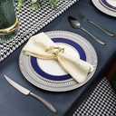 45-Piece Silverware Set Stainless Steel Flatware Set for 8 with Serving Utensils Include Dinner Fork Knife Spoon Cutlery Utensil Set for Home Kitchen Restaurant