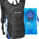 JOYHILL TPU Hydration Bladder,1.5L 2L 3L Water Bladder for Hiking Backpack BPA Free Leak Proof Hydration Pack