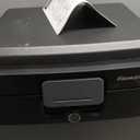 SentrySafe Black Fireproof and Waterproof Safe, File Folder and Document Box with Key Lock, Ex. 14.3 x 15.5 x 13.5 inches, HD4100