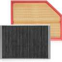 Comb Engine Cabin Air Filter for Volvo V60 (19-25) V60 CROSS COUNTRY,V90,V90 CROSS COUNTRY (17-25),S60 (19-25),XC90 (16-25),S90 (17-25),XC60 (18-25)