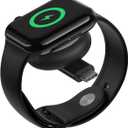 Belkin Portable USB-C Apple Watch Charger - MFi-Certified USB-C Charger for Apple Watch Series 9, 8, 7, Ultra - Compatible with MacBook, iPhone 16 & More - Black