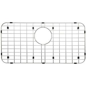Serene Valley 25-1/4" X 12-1/2“ Sink Grid, Rear Drain with Corner Radius 1-1/2", NLW2513R