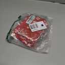 JOOCAR Christmas Pillow Cover 24x24 inch Red Snowflakes Print Throw Pillow Cover Farmhouse Christmas Decoration Xmas Decor Winter Holiday Cushion Case for Sofa Couch