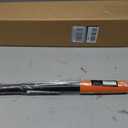 2.4–6 FT Telescoping Extension Pole, Lightweight Aluminum Extendable Paint Roller Pole for Painting, Dusting, Window Cleaning, Sturdy Extension Pole with Foam Grip, 6 FT Orange