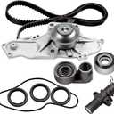 ECCPP Timing Belt Water Pump Kit Fit for 2003 2004 2005 2006 2007 2008 2009 2010 2011 2012 2013 2014 2015 for Acura MDX /2005 2006 2007 for Honda Accord 3.0L 3.2L 3.5L 3.7L V6 GAS SOHC