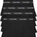 Calvin Klein Men's Cotton Classics 5-Pack Trunk (Large)