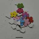 Wenqik 10 Pcs Wooden Flower Decor Spring Table Decoration Rustic Tulip Daisy Centerpiece Signs Floral Tiered Tray Decor for Mothers Day Gifts Home Kitchen Shelf Decorations(Flower)