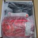 Set of 2 Direct Fit OE Replacement Tail Lights for 2009-2015 Honda Pilot - OE Red Factory Housing Only, DOT SAE Certified Waterproof OEM-Style Lamps