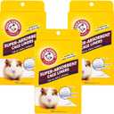 Arm & Hammer for Pets Super Absorbent Cage Liners for Guinea Pigs, Hamsters, Rabbits & All Small Animals Best Cage Liners for Small Animals (Pack of 3, 21 Count Toal)