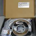 Replacement Faucet Shower Trim Kit for Delta 1300/1400 & 13/14 Series, Tub Shower Faucet Set, High Pressure Dual Shower Head Combo - Chrome (Valve/Cartridge Not Included)