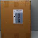 Wooden Foldable Pet Dog Safety Gate - 3 Panel 20" W x 24" H - Hand Carved Suzani Free Standing Portable Indoor Puppy Gate - Doorway Hall Stairs Dog Fence - Assembled - Pecan Brown - IRONGATE