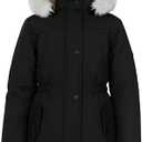 solomate Girls Winter Coats with Hood - Girls' Outerwear Winter Puffer Heavyweight Fleece Lined Jackets & Coats for Kids, Size 11-12Y
