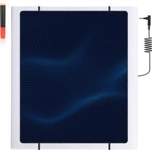 Grounding Mat for Improved Sleep, Reduced Anxiety, Pain, Inflammation, Headache Relief, Balance. Grounded Therapy- (Black, (72.1 * 54inch))