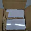 Pack of 500 White CR80 PVC Cards with Slot Punch on Short Side | 30 mil by easyIDea