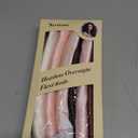 Heatless Curls Overnight Rods - 6 Pcs No-Heat Blowout Hair Curler Set, Hair Rollers for Long Hair with Bonnet for Sleeping (Gilding)