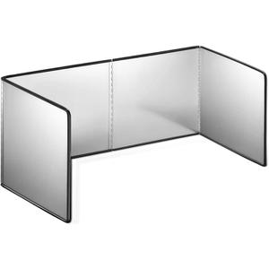 4 Sided Splatter Guard for Frying Stove Top Stainless Steel Splatter Screens for Fine Mesh Oil Splash Guard Anti Splatter Shield Guard