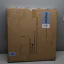 Rattan Folding Table 4ft Heavy-Duty Portable Outdoor Picnic Table for Party Dining Camping Tables with Handle(Brown)