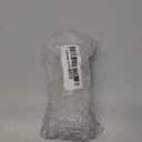 CEYMIO Vintage Dummy Door Knob Interior 2 Pack Crystal Glass Door Knobs Antique White Cabinet Knobs Keyless Decorative Hallway Closet Door Pulls Dresser Handles