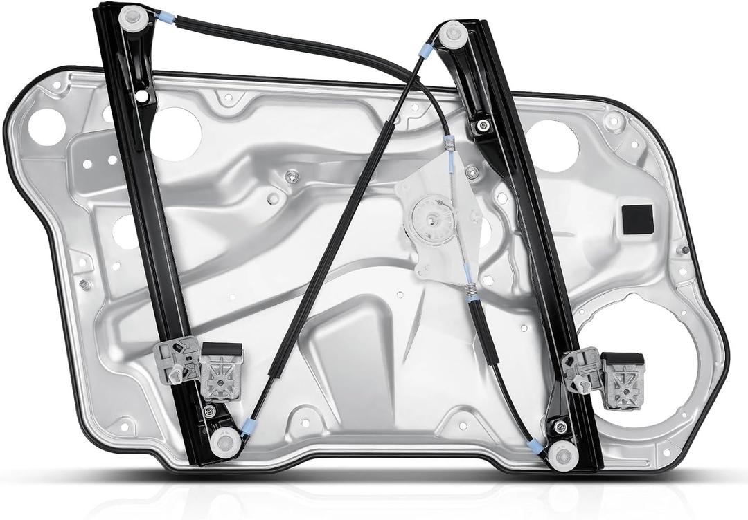 A-Premium Power Electric Window Regulator and Door Panel Without Motor Replacement for Volkswagen Jetta 1999-2005 Golf Bora Front Right Passenger Side